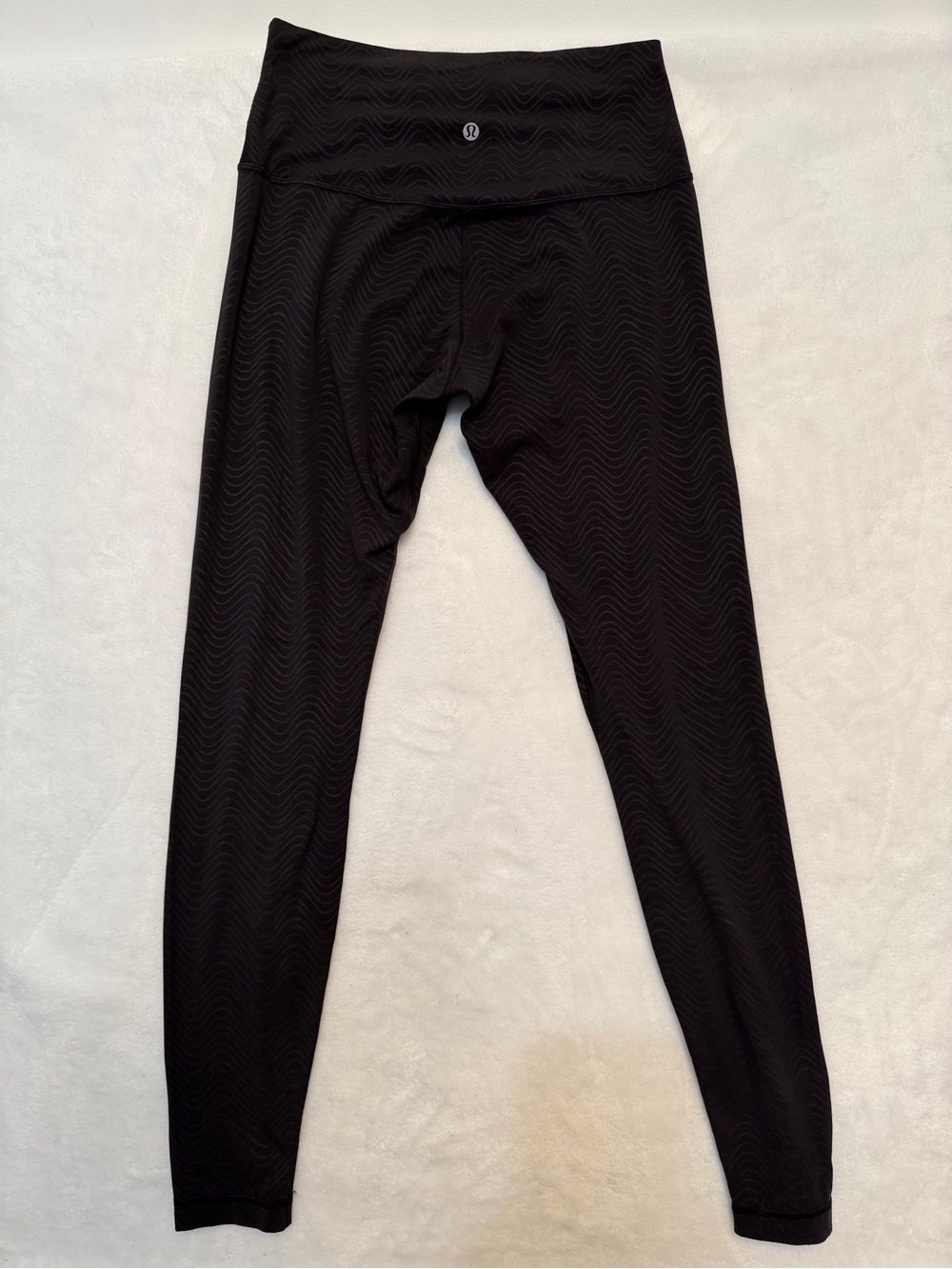 Lululemon Wunder Train High Rise Tight 25" *Warp Wave Black Size 8 - Picture 7 of 9